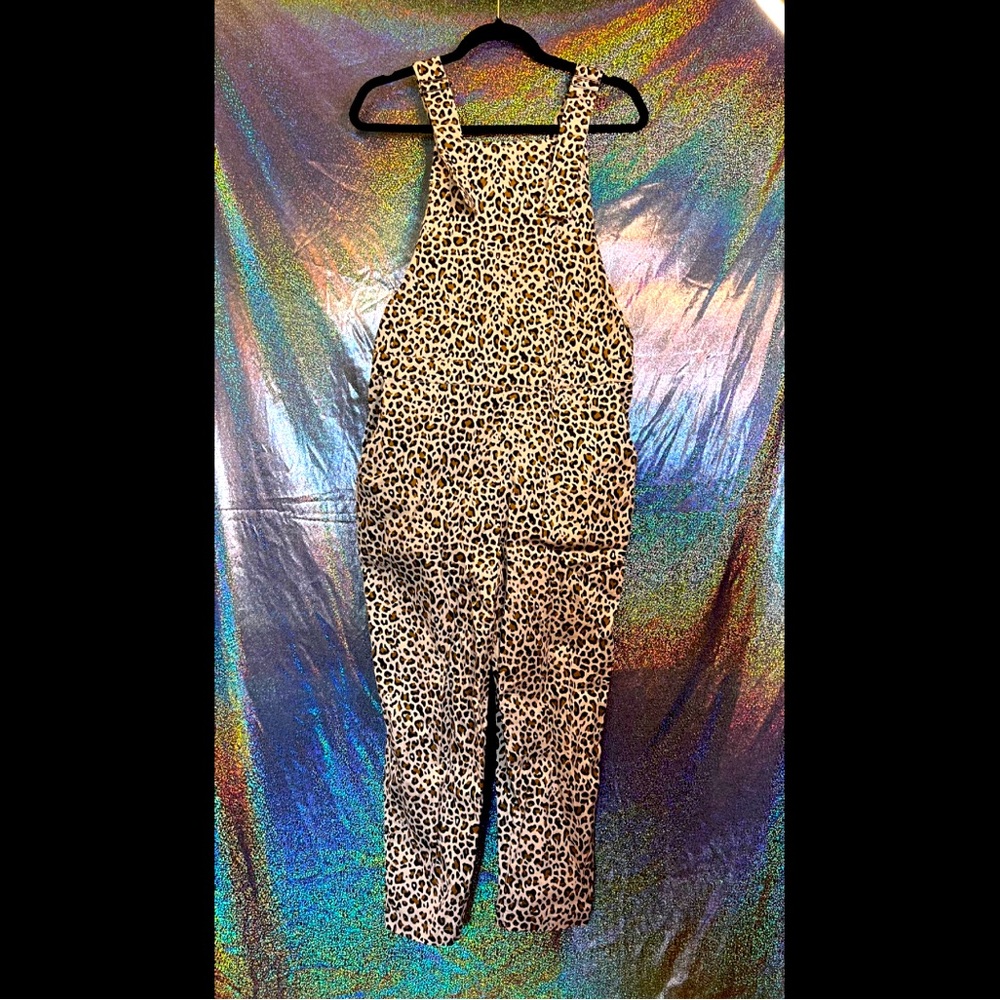 Wildfang Leopard Print Overall